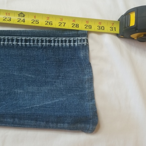 Rock Revival Yui Bootcut Denim Blue Jeans - Picture 7 of 9